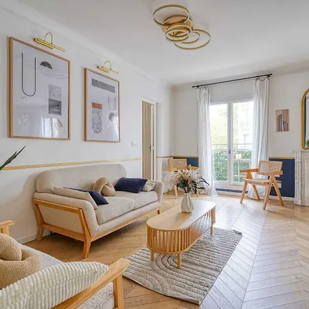 Bright Flat - 3br - 6p - Ternes Apartment Paris