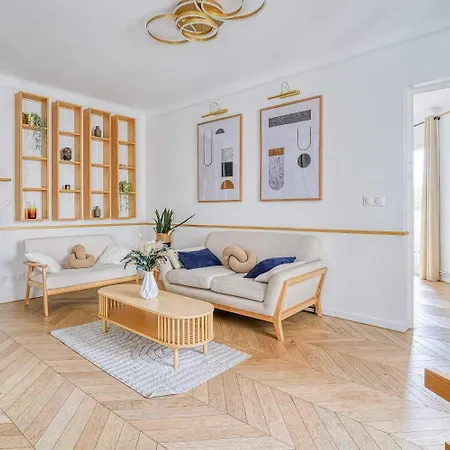 Bright Flat - 3br - 6p - Ternes Apartment Paris