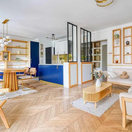 Apartment Bright Flat - 3br - 6p - Ternes *